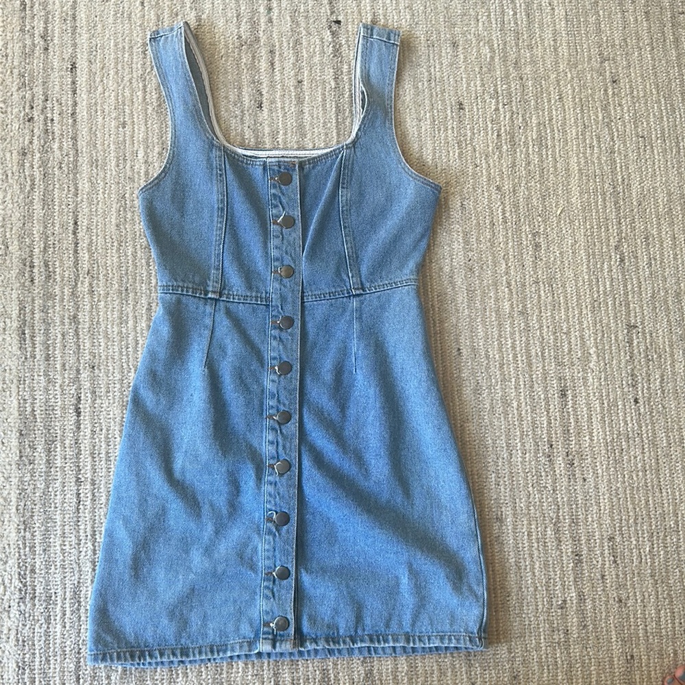 Urban outfitters denim mini dress